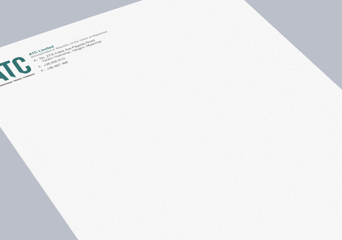 ATC letterhead