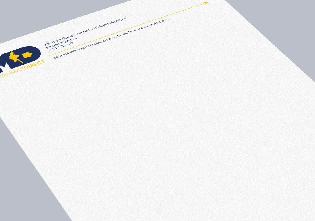 Myanmar Direct Letterhead
